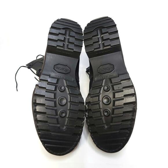 Belleville Boots Size 9 Vibram Sole USGI Army Black Steel Toe Combat Lace Up - Picture 6 of 13